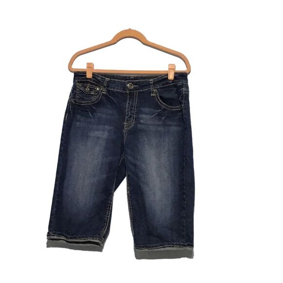 ZD Pants - ZD Premium Missy 14 Bermuda Jean Shorts 15" Inseam